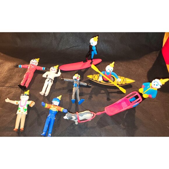 Vintage Jack In The Box Collectible Figures Set Of 9 - Picture 1 of 12